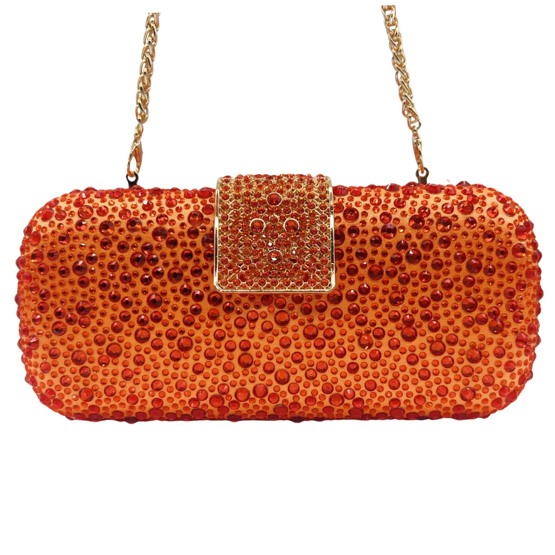 🍒Crystal evening clutch bag glittering rhinestone cross body bag for wedding party purse for women full-diamond bridal.bag occassion handbag