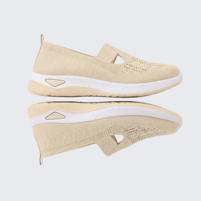 🍒Breathable comfortable shoes casual slip on shoes light weight mesh summer footwear for women rubber sole walking shoes Fashion Mesh-age