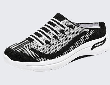 🍒Slip on trainer shoes casual comfort designer women’s footwear for holiday breathable slides non slip mesh mules light weight shoes  Support Sport