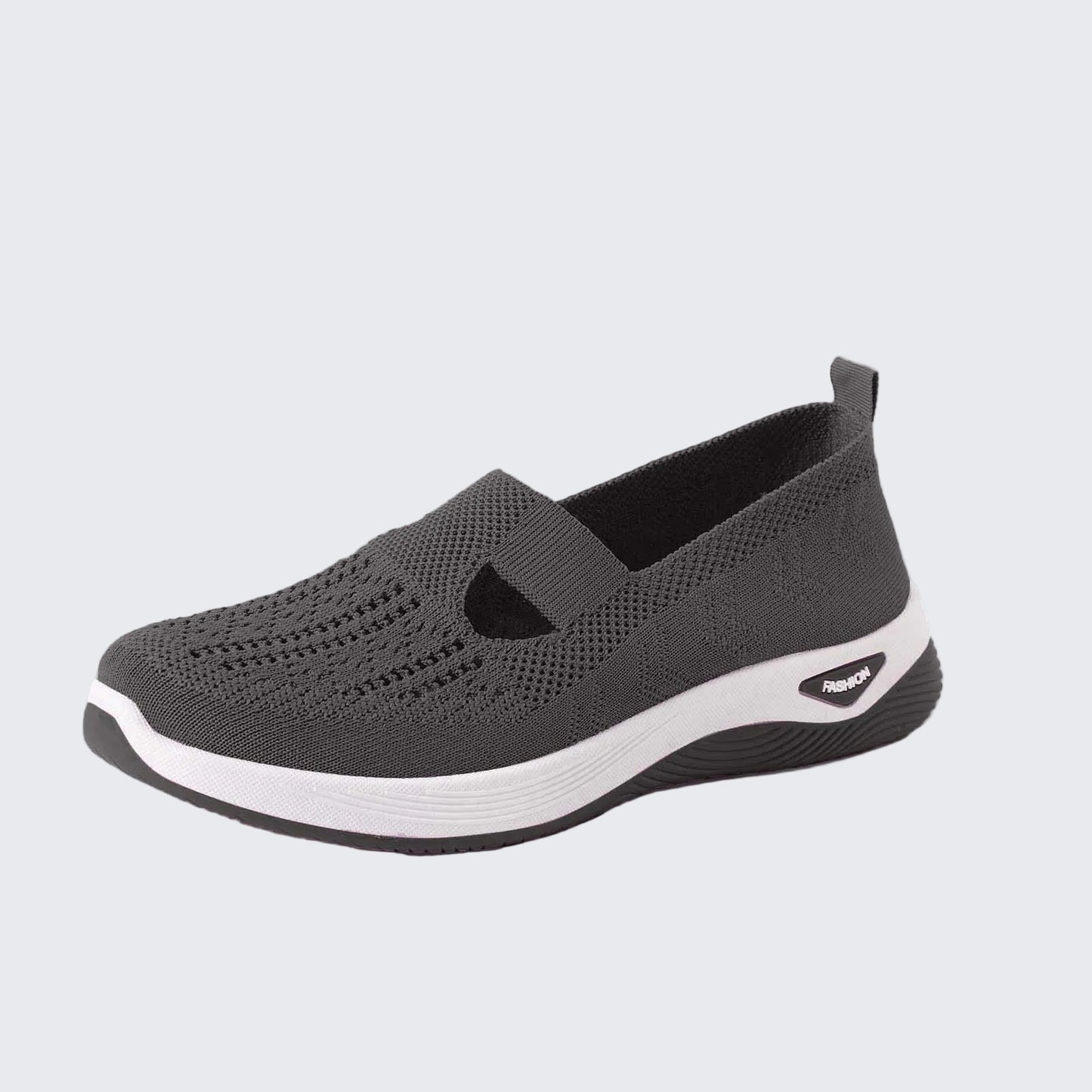 🍒Breathable comfortable shoes casual slip on shoes light weight mesh summer footwear for women rubber sole walking shoes Fashion Mesh-age
