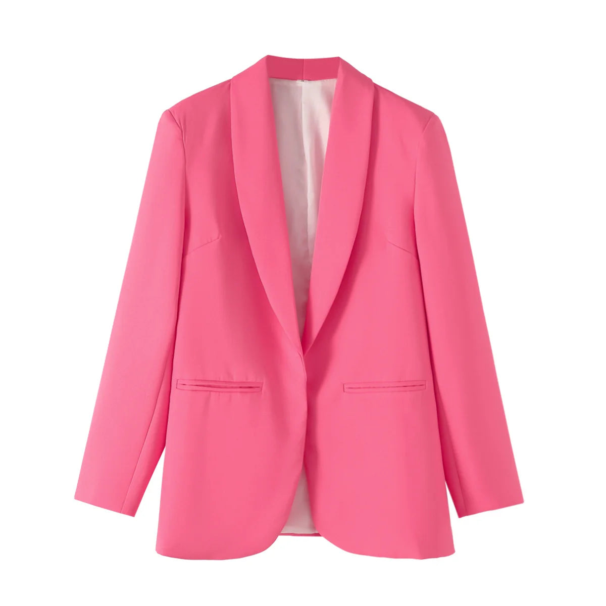🍒Women's summer clothing elegant commuting jacket flourescent wear style ersatile casual suit jacket smart casual Illuminate In Luminous