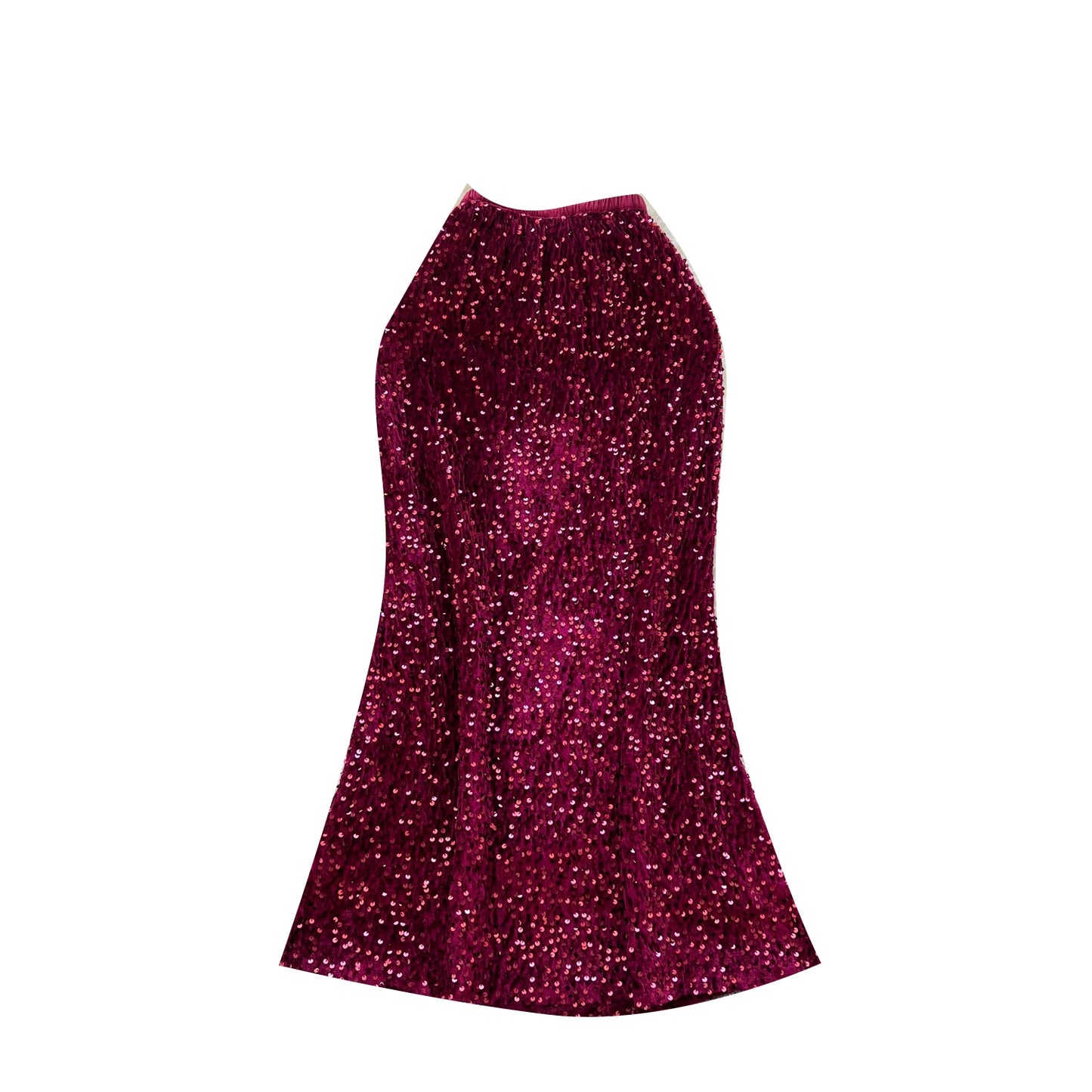 🍒Sequin tulip skirt fitted hip womens smart casual high waist elastic skirts feminine fashion party wear occasion fashion wear