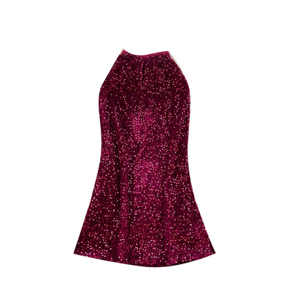 🍒Sequin tulip skirt fitted hip womens smart casual high waist elastic skirts feminine fashion party wear occasion fashion wear