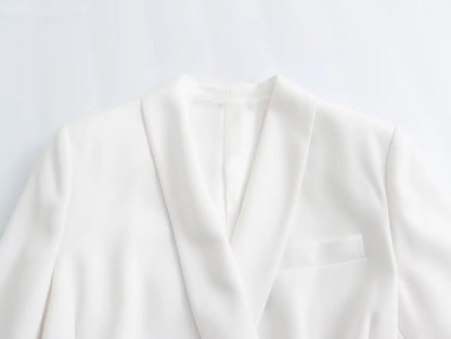 🍒Long sleeve lapel blazer belted jacket kimono style occasion wear smart casual clothing feminine fashion wear kim ono  Owns This You Can Too