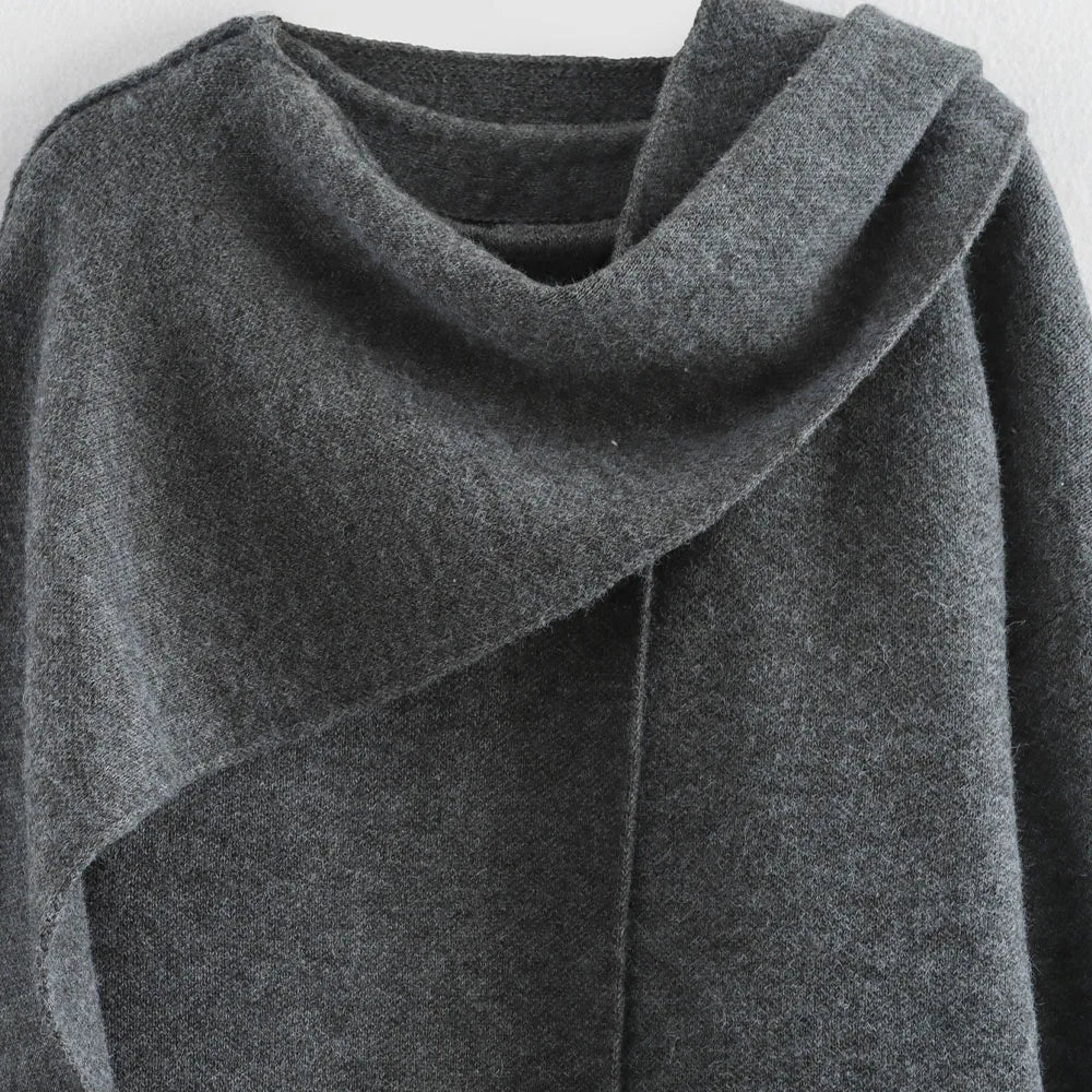 🍒Autumn winter womens fashion chic vintage cape coat long sleeve outerwear woven style smart casual jacket for women No HOPEing for this CAPE Just visit your basket