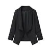 🍒Simple and versatile candy colour clothes lapel long sleeve jacket smart casual wear women spring summer wear Get Saturated In Fashion