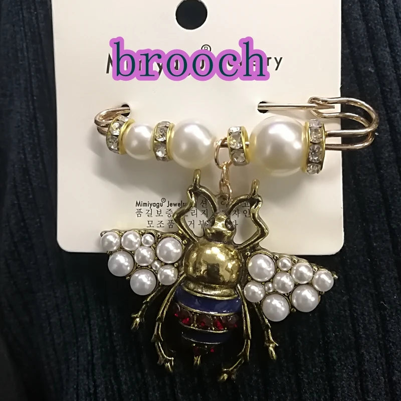 🍒Elastic pearl bracelet women's adjustable crystal bee bracelet  bangle party jewellery for occasions gift smart casual accessories Nice To Bee ' Wear