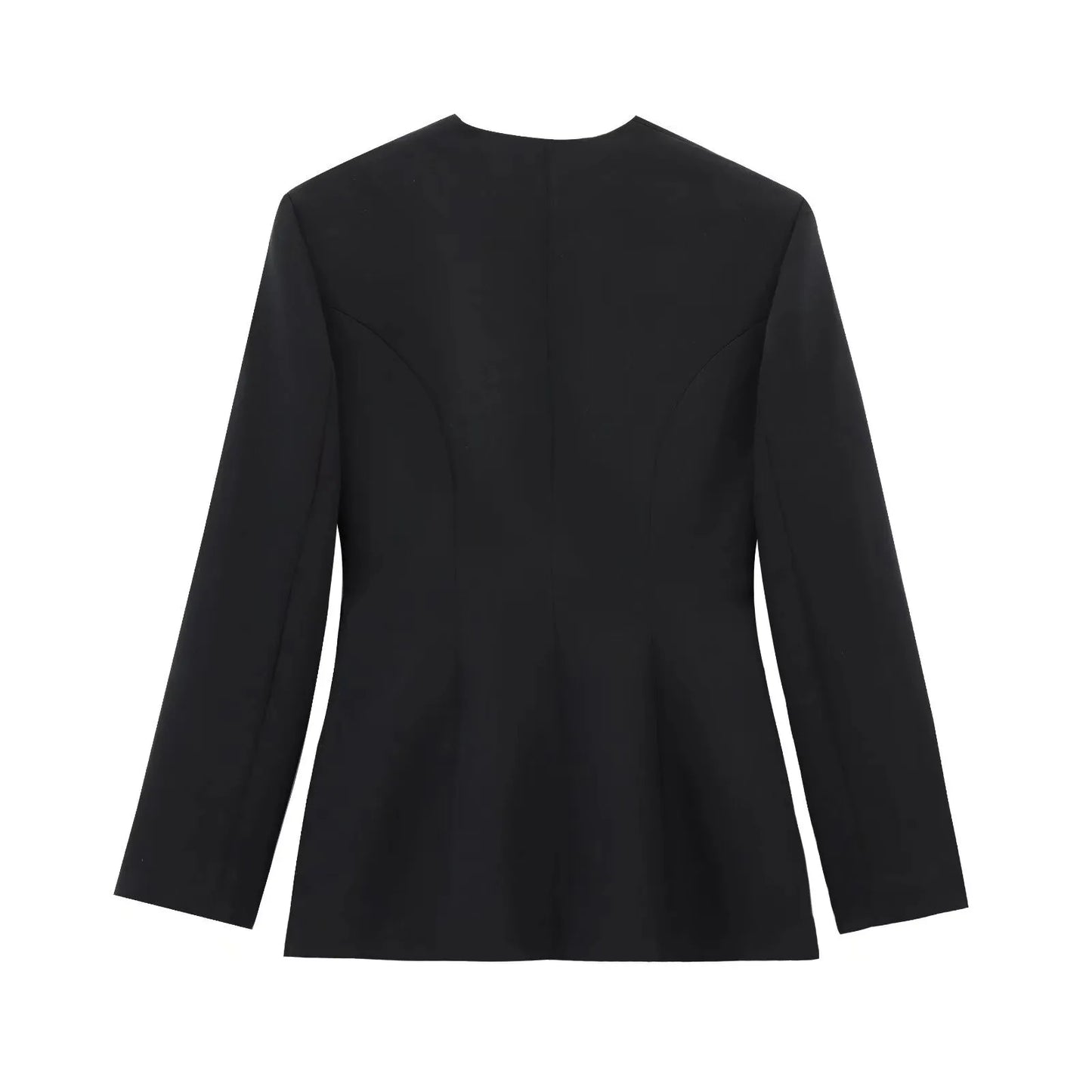 🍒Women's belt jacket v-neck autumn spring clothing smart casual wear retro long sleeve occasion wear party wear Dont WAiST TIE-m In Getting This