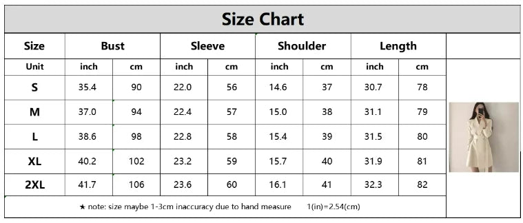 🍒Womens dress coat elegant lapel jacket waist belt blazer slimming solid colour clothes suit coat female long sleeve jacket smart casual wear Jacket This Dress
