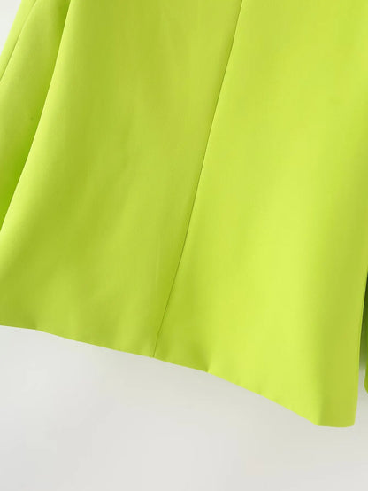 🍒Women's summer clothing elegant commuting jacket flourescent wear style ersatile casual suit jacket smart casual Illuminate In Luminous