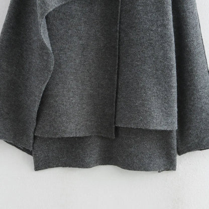 🍒Autumn winter womens fashion chic vintage cape coat long sleeve outerwear woven style smart casual jacket for women No HOPEing for this CAPE Just visit your basket