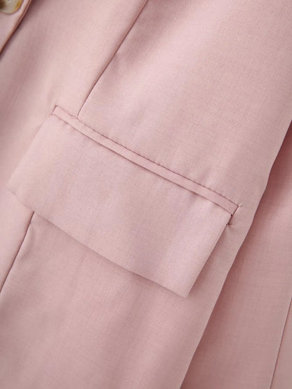 🍒Women's summer jacket fashion loose style suit and matching high waisted shorts smart casual clothing party occasion wear Eyes Cake