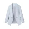 🍒Simple and versatile candy colour clothes lapel long sleeve jacket smart casual wear women spring summer wear Get Saturated In Fashion