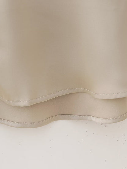 🍒Sequin two piece set long sleeve shirt top with elasticated waist party trousers smart casual clothing occasion outfit for women holiday vacation clothes for beach party Suitable Satin