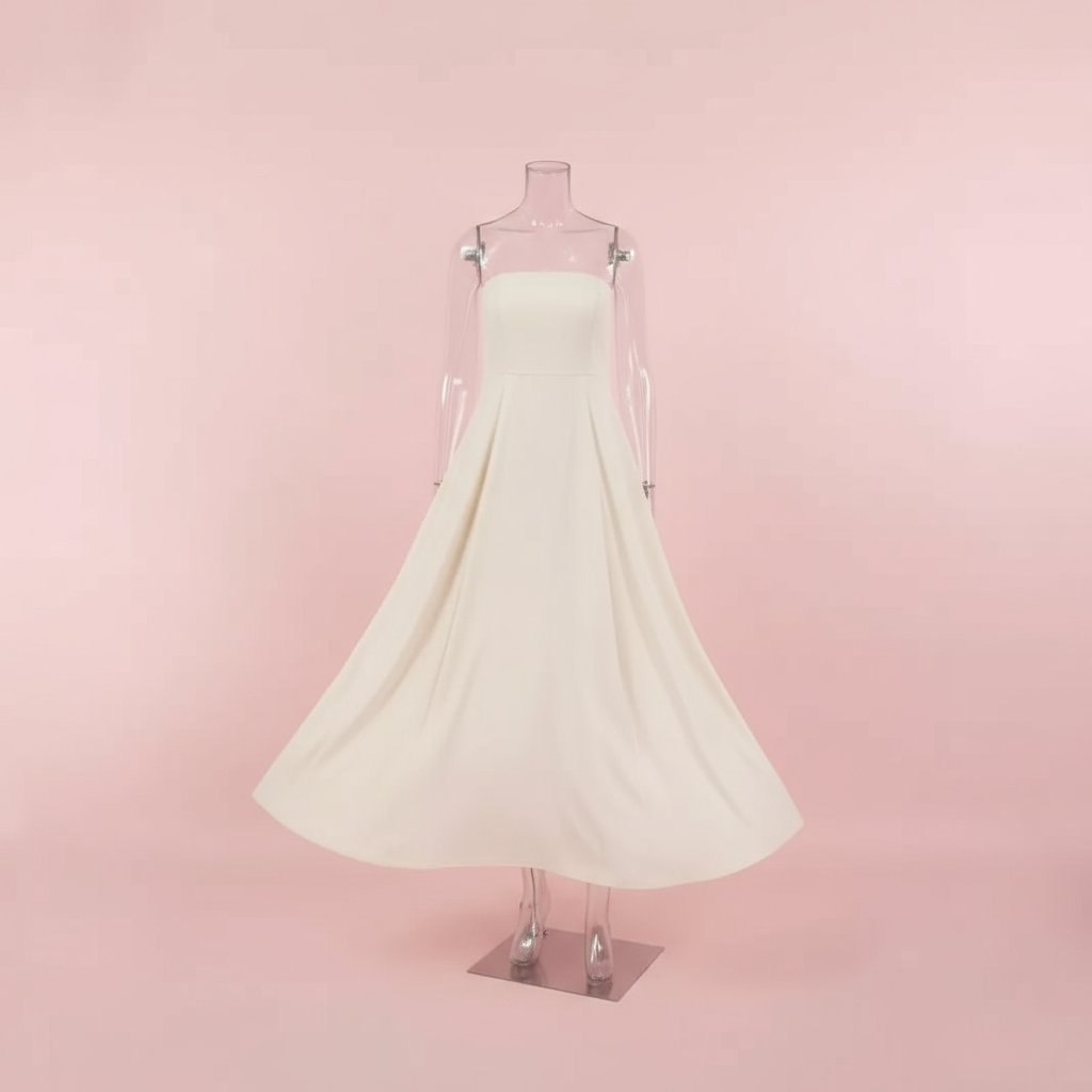 🍒French cotton dresses linen holiday clothes strapless outfits high waist backless summer clothing long dress for women maxi fashion Ladies Line Up For Your linen