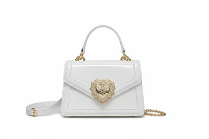 🍒Light luxury handbag for women trendy versatile buckle flap shoulder bag female smart casual chain crossbody Trianglie Trendy