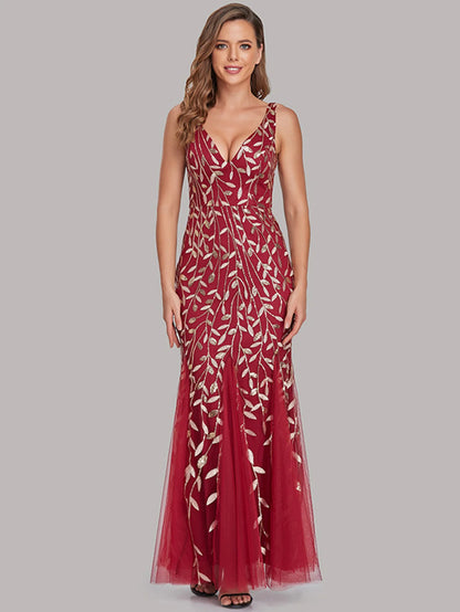 🍒Sequin maxi cocktail dress long bridesmaid prom outfit for special occasion party club bodycon vintage style clothing You'll Fish This Mermaid Out Time &Time