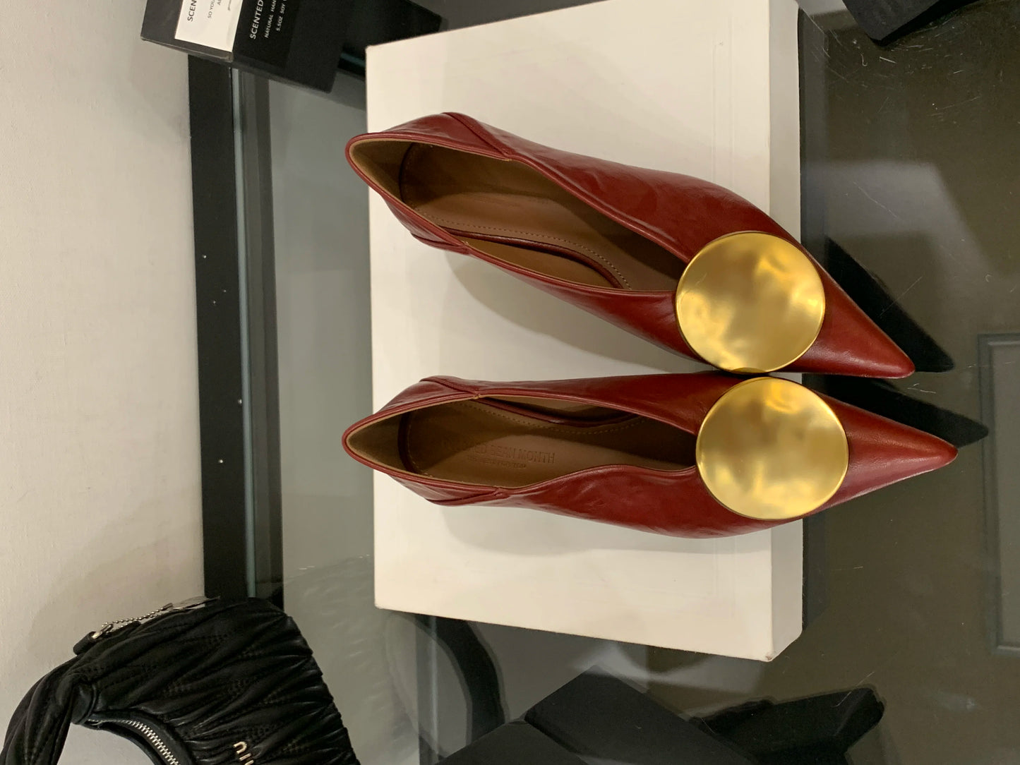 🍒Luxury gold shoes for women kitten heel shoes pointed toe foot wear low heel designer shoes fashion pumps DISCover these you wont be disaPOiNTed