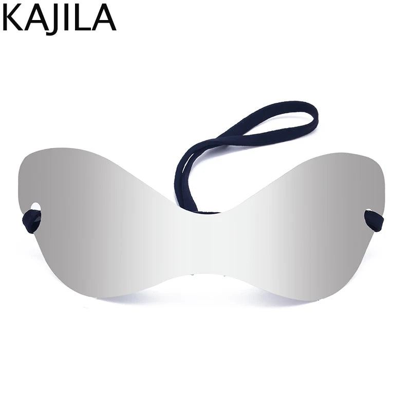 🍒Oversized sunglasses rimless shades unisex sunnies for   women Y2K sports eyeglasses luxury designer shades eyewear trendy party glasses futuristic sunglasses designer Dont RISk losing this for your FUTURe just TICk