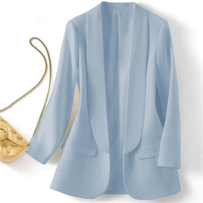 🍒versatile blazer color casual wear for women spring and autumn fashion clothes elegant office wear for ladies smart casual wear for work occasion jacket colorful Colour Up Your Form