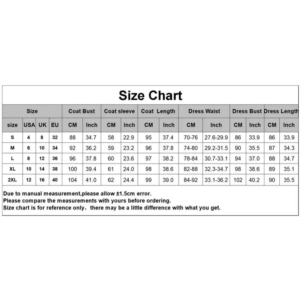 🍒Womens skirt suits work wear clothes business formal two piece office outfits with long jackets and pencil skirts This LONG Is SUITed to your wardrobe and will be SHORTly no SKIRTing around