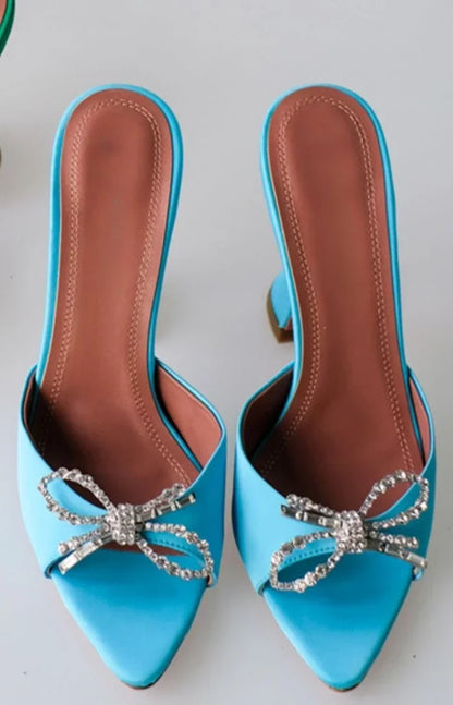 🍒Fish mouth high heels sandals open toe shoes with bow wine cup heel sandal slippers women Don’t Fish For The Right Shoe Get These And you will Be Open Mouthed