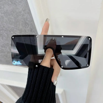 🍒Womens square sunglasses retro black sun lasses female eyewear cool shades uv400 high protection Square Flair