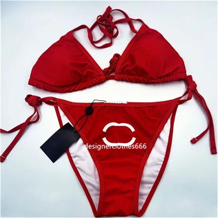 🍒Women's fashion bathing suits with cross back with in built bra one-piece swimsuit solid beachwear Sea Sure Swim Suits