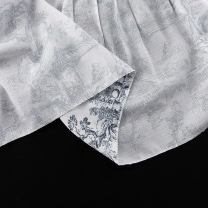 🍒Printed mini dress long sleeve clothes for hot weather o-neck outfit a line flare short china print smart casual female clothes fashion beach party wear holiday wear  Drink Cocktails In Your China