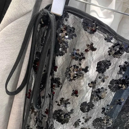 🍒Sheer floral skirt smart casual wear for women mesh outfit maxi fashion sweet girl fashion clothes evening wear streetwear  It Will Be A Sheer delight To Wear