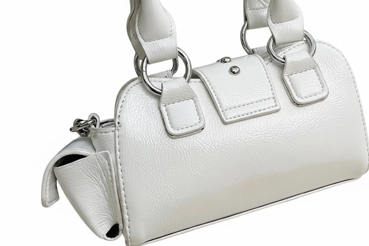 🍒Shoulder & crossbody bag in one solid popularity hot trendy stylish design y2k handbags for women fashion accessories Bag A Beaut Bits-y Bag