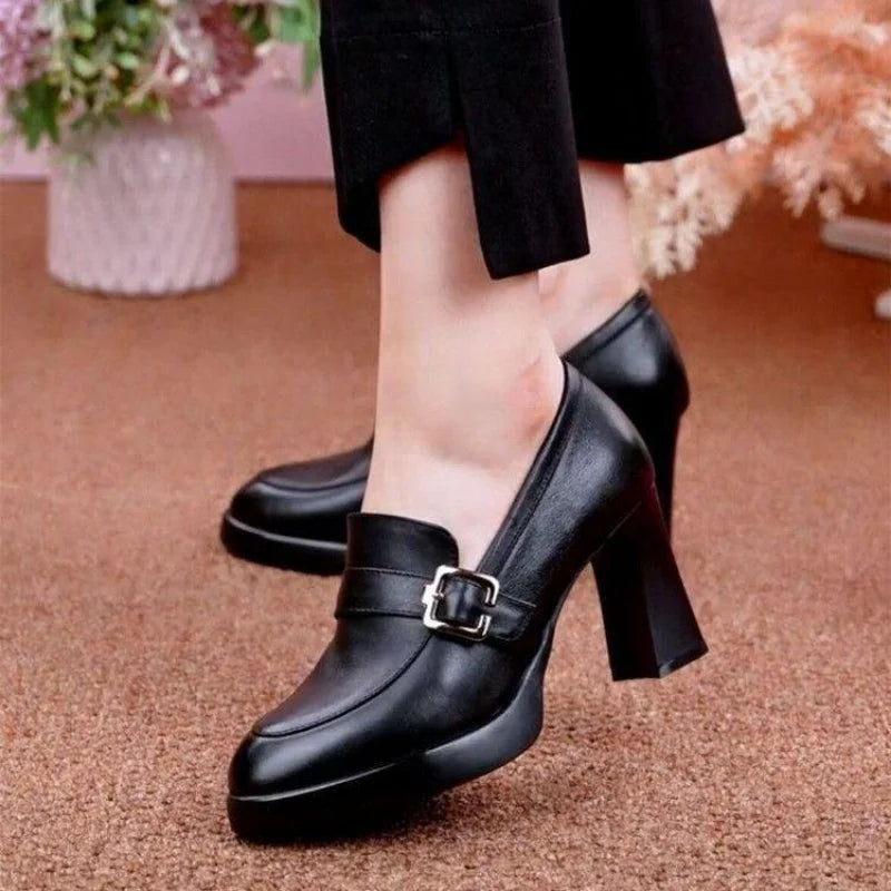 🍒Women’s pointed toe pumps high quality shoes fashion high heels female party shoes smart casual shoes Get REDy For These