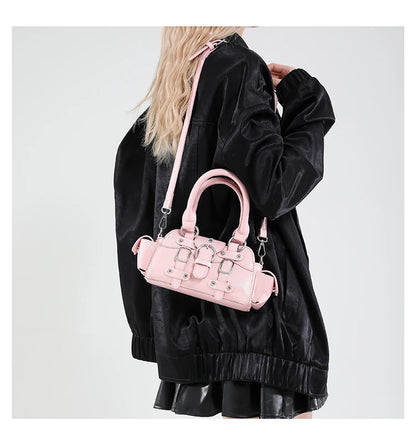🍒Shoulder & crossbody bag in one solid popularity hot trendy stylish design y2k handbags for women fashion accessories Bag A Beaut Bits-y Bag