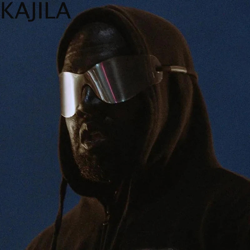 🍒Oversized sunglasses rimless shades unisex sunnies for   women Y2K sports eyeglasses luxury designer shades eyewear trendy party glasses futuristic sunglasses designer Dont RISk losing this for your FUTURe just TICk