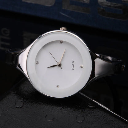 🍒Bangle watch for women bracelet angle simple stylish fashion wrist watch analog quartz elegant jewellery stainless steel  and solid colour gift accessory Dont Risk Miss This Cool Wrist