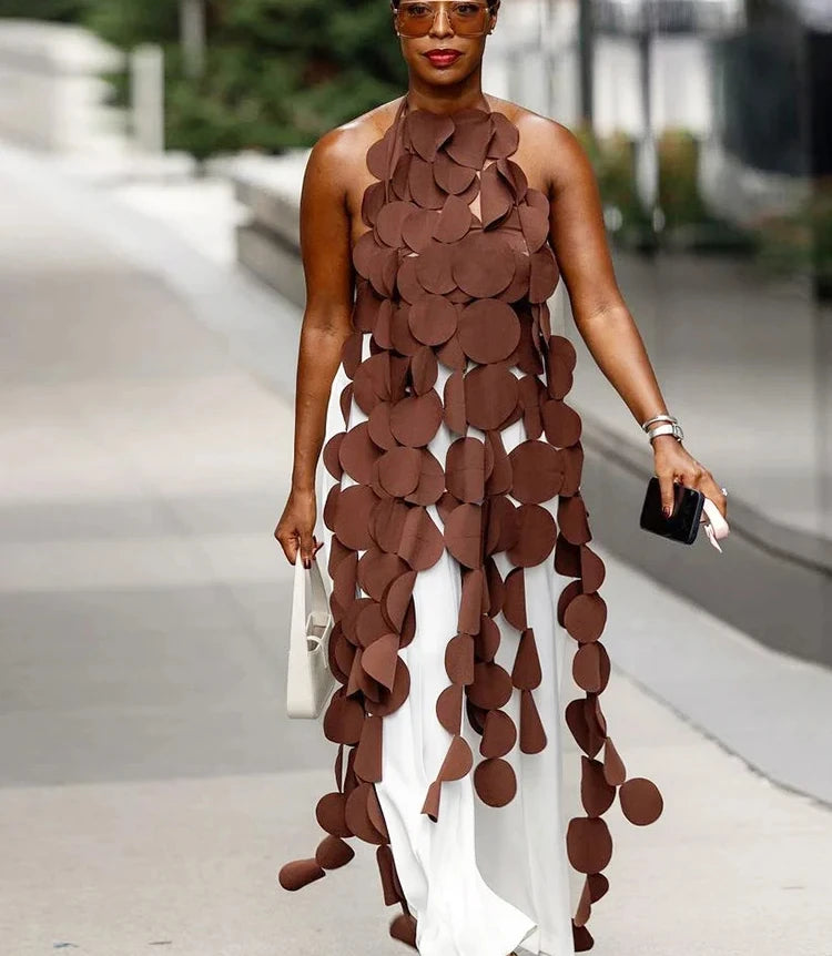 🍒Womens backless top hollow out casual halter top club wear party wear irregular clothing