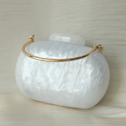 🍒Acrylic luxury handbag trendy handbags for women's fashion accessories boutique bag for  party wear evening bag cute wedding box bag vintage clutch occasion bags WAVE goodbye to boring bags with this SEA Green