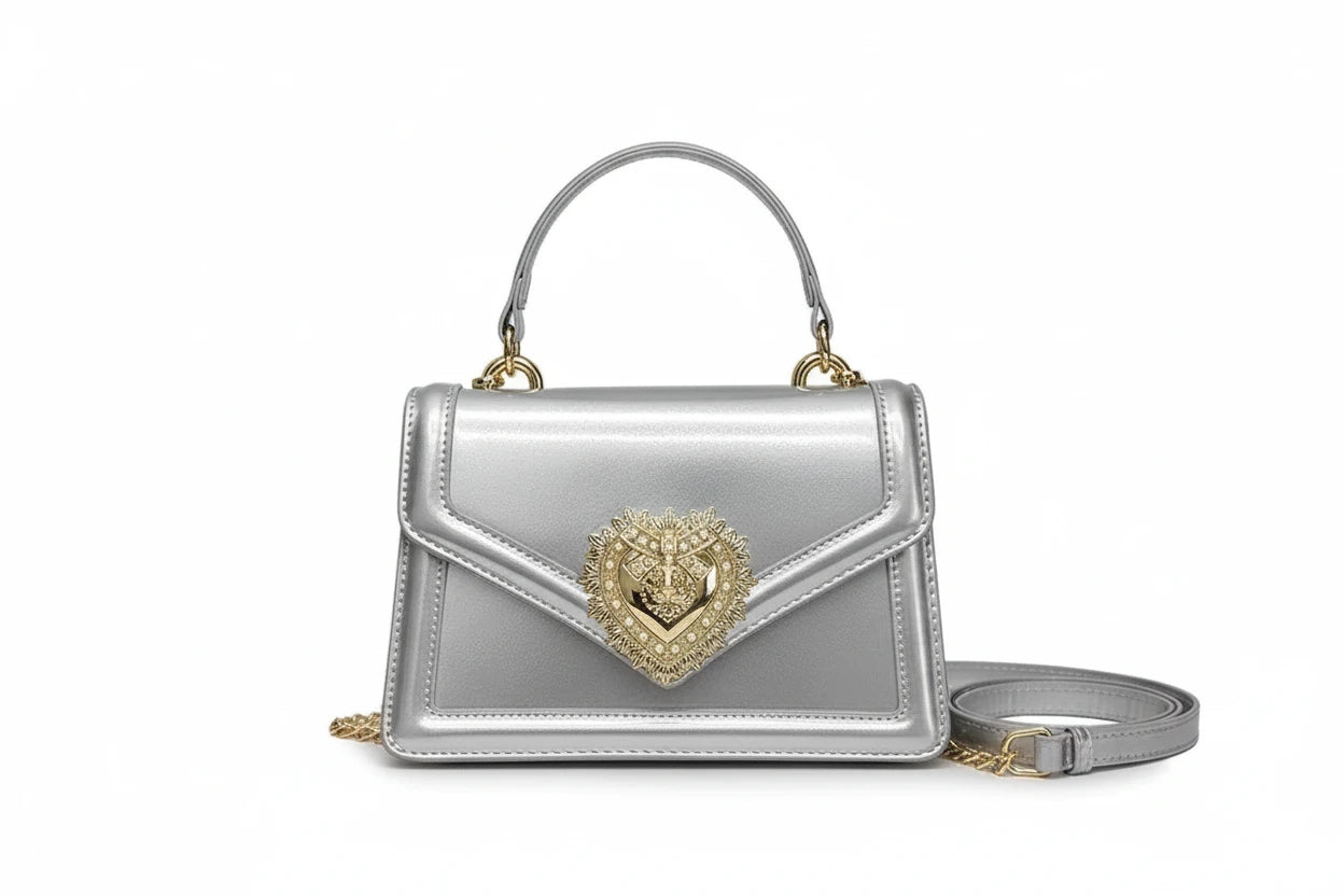 🍒Light luxury handbag for women trendy versatile buckle flap shoulder bag female smart casual chain crossbody Trianglie Trendy