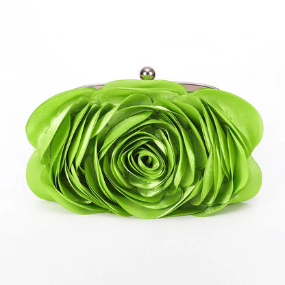 🍒Evening flower bag small bride purse occasion party handbag for  wedding guest floral chain bag ladies clutch Picked For You