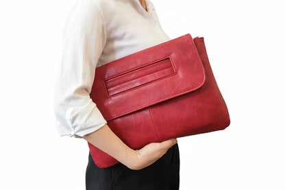 🍒Pu Leather evening bag luxury vintage shoulder crossbody bags party envelope clutch purse retro handbags large capacity fashion simple office ladies euro-america style smart casual accessory Dont Be A CROSSBODY CLUTCH this Quick