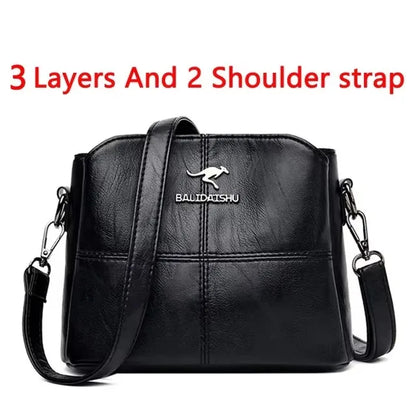 🍒 Crocodile embossed bag crossbody for women female shoulder bag messenger bag grab bag tote bag luxury designer handbags 3 layers Handle A Snap Crocodile
