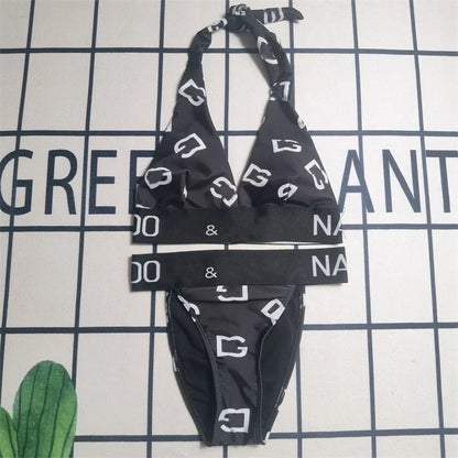 🍒Women's fashion bathing suits with cross back with in built bra one-piece swimsuit solid beachwear Sea Sure Swim Suits