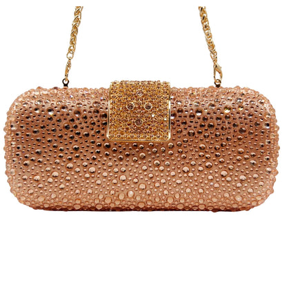 🍒Crystal evening clutch bag glittering rhinestone cross body bag for wedding party purse for women full-diamond bridal.bag occassion handbag