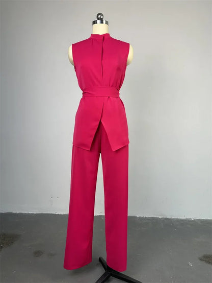 🍒Black shirt top & cuffed pants set womens wide leg pant sets two piece Loose o neck and high waist elegant trousers suit Y2k  DROP this CHERRY In your basket