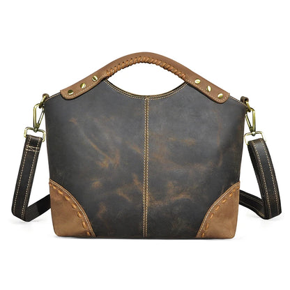 🍒genuine leather designer tote bags for women thick soft real leather luxury designer shopper bags tote purse with zipper grab bag leather silver crossbody bag Shine With Silver style Boast With Browns Back Up With Black