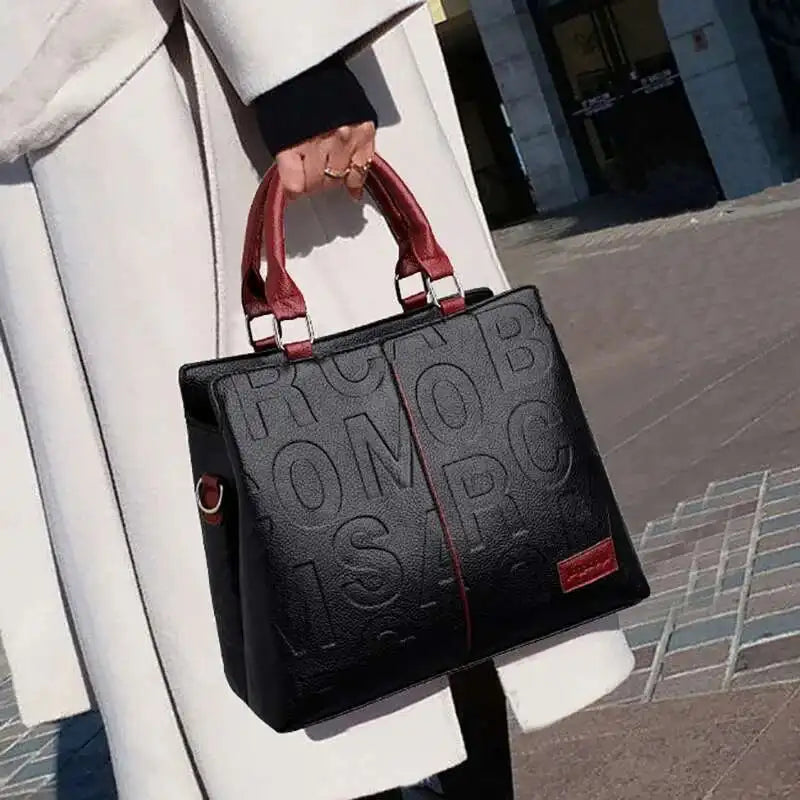 🍒Genuine leather crossbody bag purse with handle for womens  luxury designer tote handbag female large capacity travel bag shoulder bag  Get These letters sent