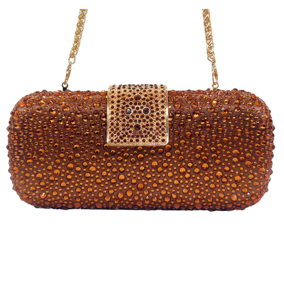 🍒Crystal evening clutch bag glittering rhinestone cross body bag for wedding party purse for women full-diamond bridal.bag occassion handbag