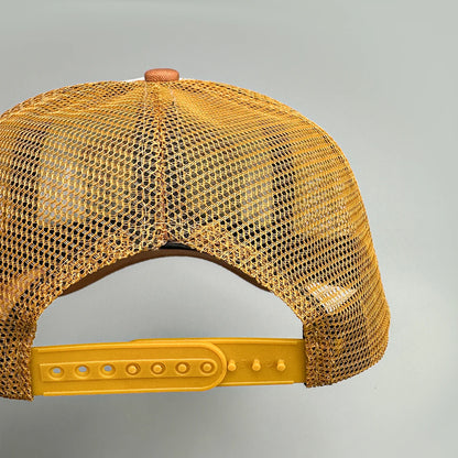 🍒Embroidered baseball caps fresh fruit and wording motif baseball hats unisex fashion colour block trucker caps sunshade casual breathable versatile accessories