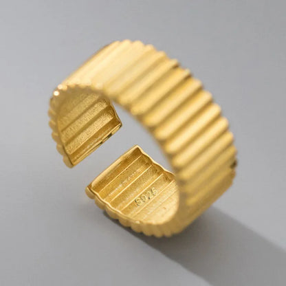 🍒925 Sterling silver rings for women geometric fine jewellery finger adjustable rings Interware cubic zirconia accessorize trendy jewellery for women birthday gifts