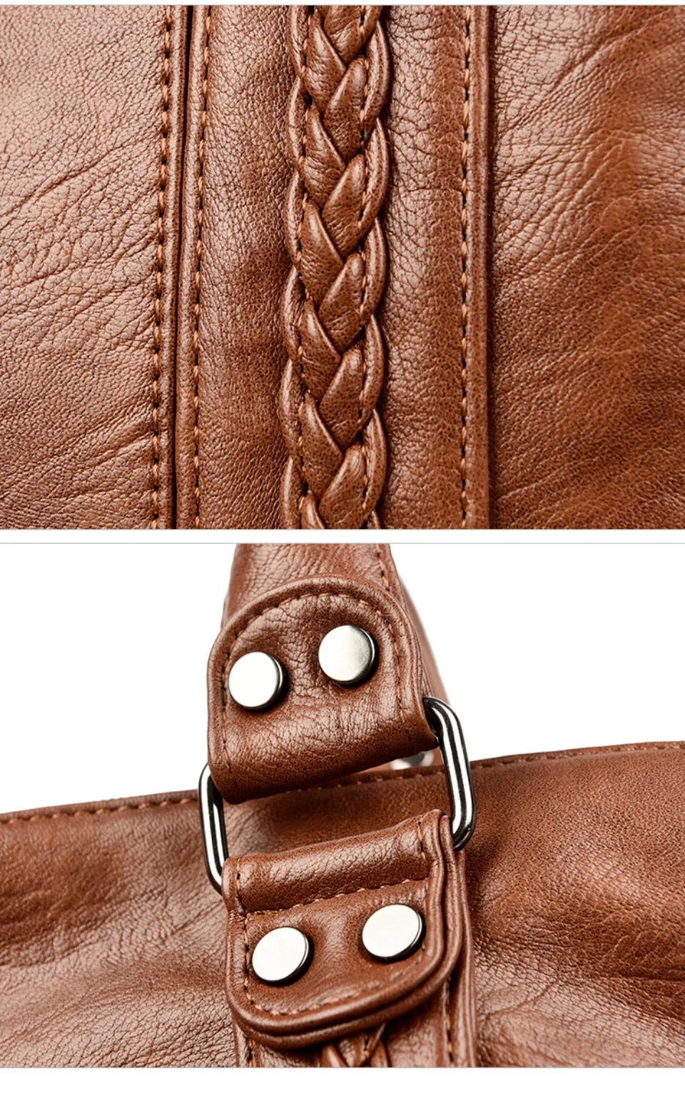 🍒Soft faux leather shoulder crossbody bags for women hot luxury handbag Designer casual tote office work bag Clever Faux Leather